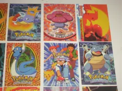 18 Topps 1999 Pokemon trading cards. Charmander, Charmelean, Meowth - Image 3