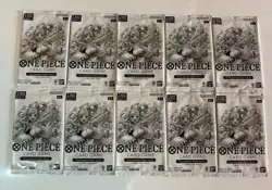 10 Pack Lot of One Piece Card Game TCG Tournament Packs Vol 6 - English - Image 1
