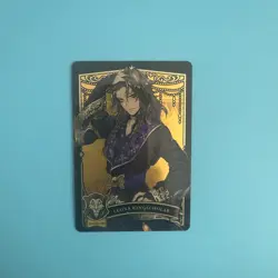 Aniplex Disney Twisted Wonderland Anime Leona Metal Card - Image 1