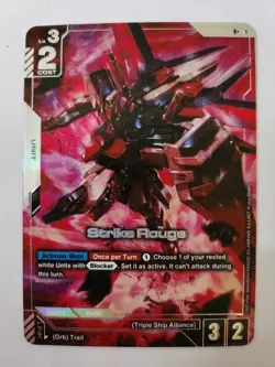 Strike Rouge - GD01-069 R+ - Newtype Rising - Gundam Card Game - NM - Image 2