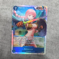 Rebecca OP10-058 Super Rare Foil Bandai One Piece Card Game Royal Blood - Image 1