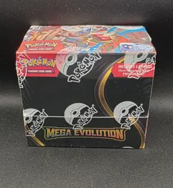 Pokemon Mega Evolution Booster Box With Promo Card Enhanced New And Sealed - Image 2