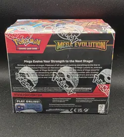Pokemon Mega Evolution Booster Box With Promo Card Enhanced New And Sealed - Image 4