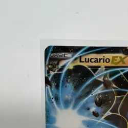 Lucario EX 54/111 Pokemon Furious Fists XY Ultra Rare Card NM 2014 - Image 2