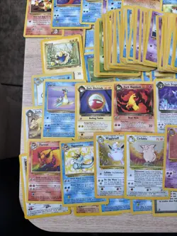 Vintage Pokemon Collection WOTC Mixed Lot 150+ Cards! 1st Edition - Image 2