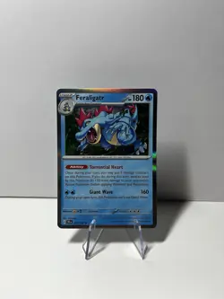 Feraligatr - 041/162 Temporal Forces Holo Rare 41/162 Pokemon Card - Image 1