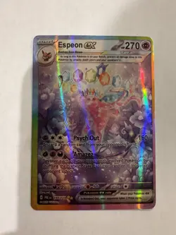 🔮Pokemon ESPEON EX 155/131 Custom Fan Art Card Collectible/Gift/Display🔮 - Image 1