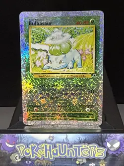 Pokemon Card Bulbasaur 68/110 Legendary Collection Reverse Holo WOTC Played - Image 1