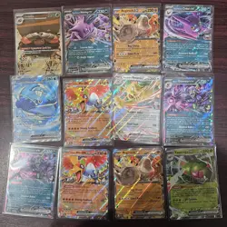 Pokemon Tcg 12 Card all NM-MINT EX Ultra rare Illustration rare destined rivals - Image 1