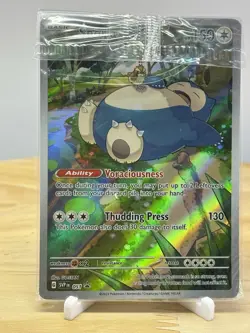 Snorlax 051 Sv: Scarlet & Violet Promo Cards Holo Sealed - Image 3