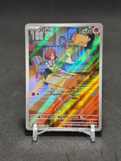 2023 POKEMON Ralts Scarlet & Violet Base Card 211/198 - Image 1