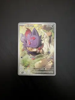 Pokemon N’s Zorua Journey Together ETB Promo Card - Image 1