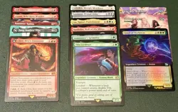 Lot of 14 final fantasy cards - Rares/Showcase/Extended Foil - Image 1