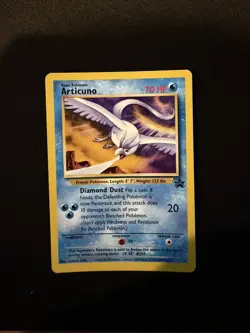 2000 Pokemon TCG Articuno Black Star Promo 22 WOTC Vintage Card LP - Image 1