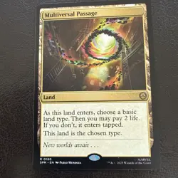 Magic The Gathering Marvel’s Spider-Man Multiversal Passage Rare R 0180 NM/MINT - Image 1