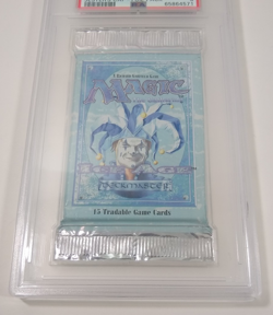 MTG Ice Age Booster Pack PSA 8 Jester’s Cap Magic The Gathering NEW SEALED NM - Image 4