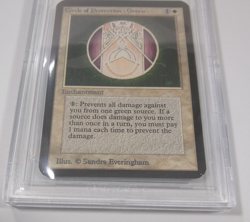 MTG Limited Edition Alpha 1993 Circle of Protection: Green BGS 8.5Q+ NM/MT - Image 3