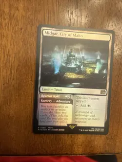 MTG FINAL FANTASY Midgar, City of Mako FOIL NM Magic 286 - Image 4