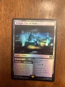 MTG FINAL FANTASY Midgar, City of Mako FOIL NM Magic 286 - Image 5