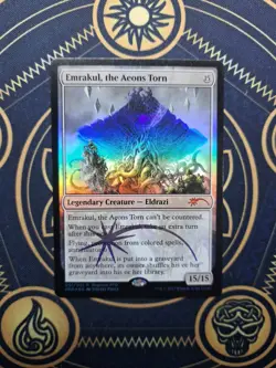 MTG Emrakul The Aeons Torn Judges Promo Foil Near Mint - Image 1