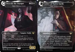 Edgar, Charmed Groom // Edgar Markov's Coffin "Dracula the Voyager // VOW LP MTG - Image 1
