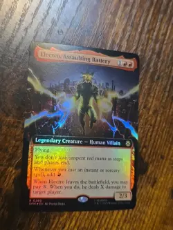 MTG - Electro, Assaulting Battery - Marvel's Spider-Man - Foil - Image 1