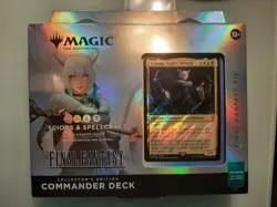 Final Fantasy Commander Deck Collector's Edition Scions & Spellcraft New Sealed - Image 1