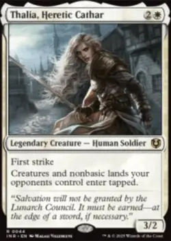 Thalia, Heretic Cathar Innistrad Remastered (INR) 44 MTG Regular - Image 1