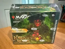 Magic The Gathering The Lord of The Rings Collector Booster Box Sealed Mtg 12 Pk 195166205038 - Image 1