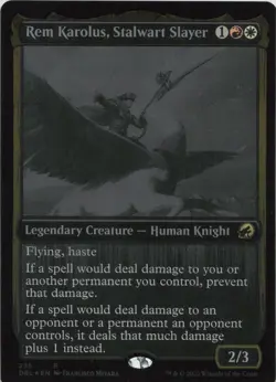 Rem Karolus, Stalwart Slayer - FOIL - R Innistrad: Double Feature 235 - MTG - Image 1