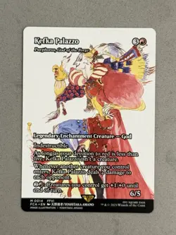 Kefka Palazzo - Purphoros, God of the Forge #14 (Showcase) MTG Final Fantasy FCA - Image 1