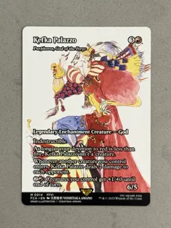 Kefka Palazzo - Purphoros, God of the Forge #14 (Showcase) MTG Final Fantasy FCA - Image 3