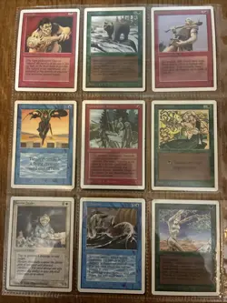 Super Vintage Magic the Gathering Collection Lot 300+ Alpha Beta Arabian More! - Image 3