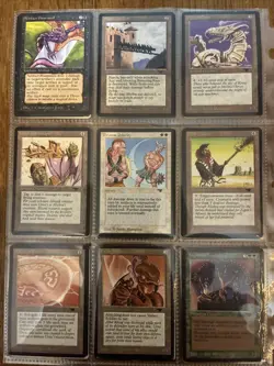 Super Vintage Magic the Gathering Collection Lot 300+ Alpha Beta Arabian More! - Image 5