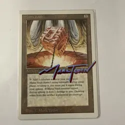 Shadow Signed By Artist - Mana Vault - Revised Edition - LP - Mark Tedin - - Image 1