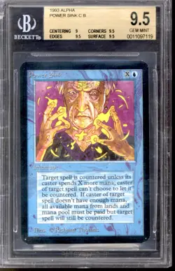Magic MTG Alpha Power Sink BGS 9.5 (9, 9.5, 9.5, 9.5) GEM MINT - Image 1