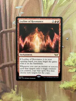 MTG Leyline of Resonance [Duskmourn: House of Horror] Near Mint​ - Image 1
