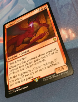 Hellkite Tyrant - Final Fantasy Commander - Rare - NM (see pics) MTG - Image 3