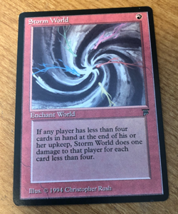 MTG Storm World, Legends- NM - Image 1
