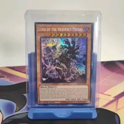 Lord of the Heavenly Prison MP22-EN205 Prismatic Secret Rare 1st Edition Yugioh - Image 4