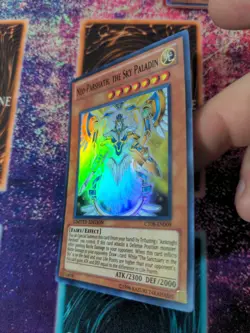 Yu-Gi-Oh! Neo-Parshath, the Sky Paladin CT08-EN009 Limited Super Rare NM - Image 3