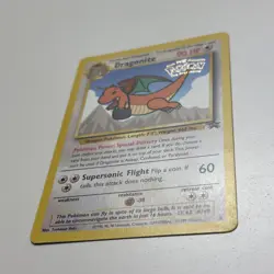 Dragonite #5 Pokemon WOTC Wizards Black Star Promo Kids WB First Movie Card MP - Image 4