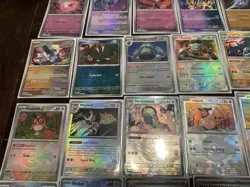 Pokemon Prismatic Evolutions Pokeball Holo 39 Card Lot NM - Image 5