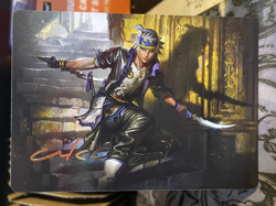 Locke Cole Final Fantasy Art Card NM MTG Magic the Gathering - Image 1