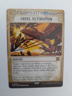 Cruel Ultimatum Prosperity MTG Rare Sorcery Card NM (g141) - Image 2