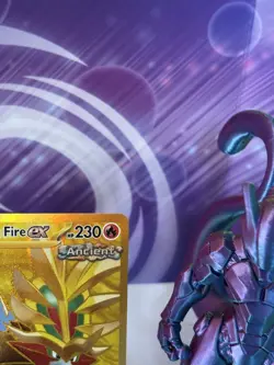 Pokemon Card TCG Gouging Fire EX 214/162 Temporal Forces Hyper Rare NM UK seller - Image 5