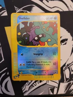 Shellder - 129/165 Reverse Holo Expedition Base Set Pokemon TCG Card - LP - Image 1