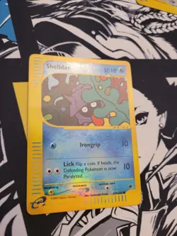 Shellder - 129/165 Reverse Holo Expedition Base Set Pokemon TCG Card - LP - Image 2