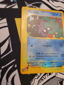 Shellder - 129/165 Reverse Holo Expedition Base Set Pokemon TCG Card - LP - Image 3