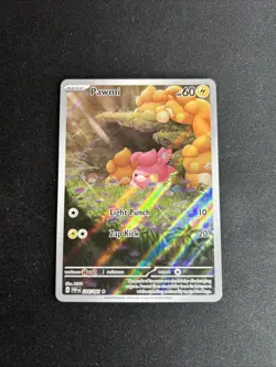 Pokemon Pawmi TCG Scarlet & Violet Paldean Fates Illustration Card 226/091 - Image 1